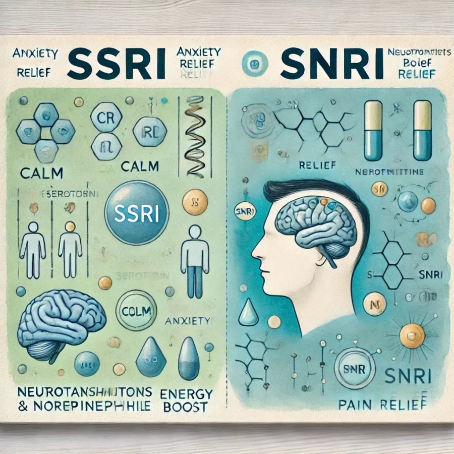 تفاوت SSRI و SNRI: راهنمای جامع 🧠💊