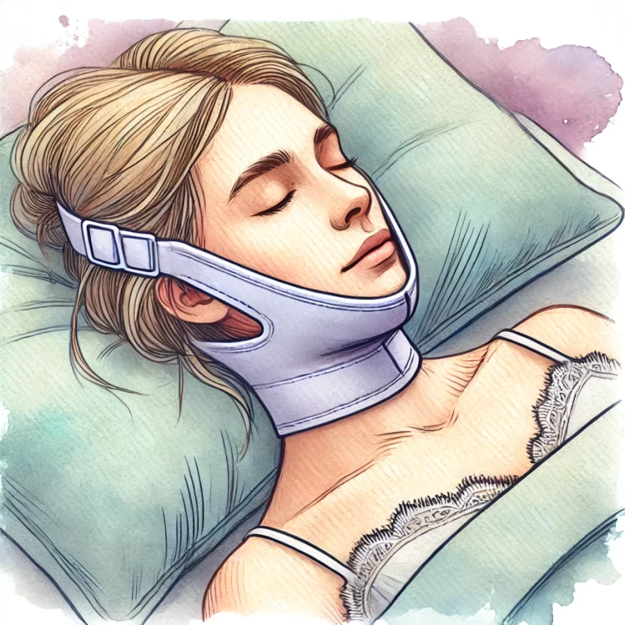 چانه بند ضد خروپف