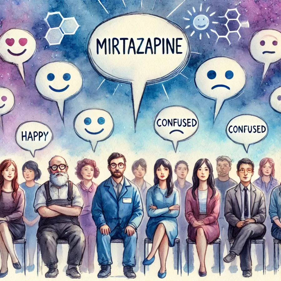 نظرات در مورد قرص میرتازاپین