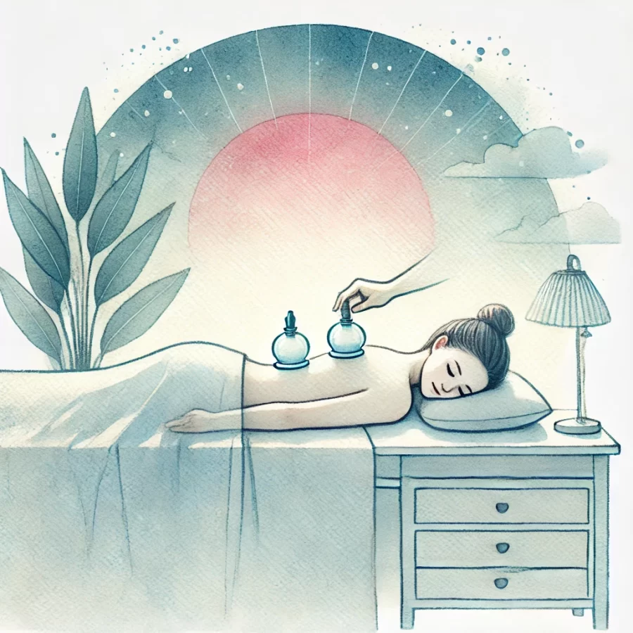 حجامت بی خوابی افسردگی