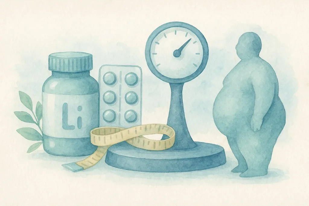 آیا قرص لیتیوم باعث چاقی می‌شود