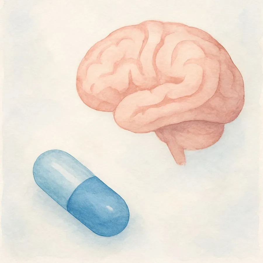 قرص آبی رنگ برای اعصاب